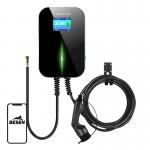 Incarcator auto electric Besen BS20-BC-22kW-APP, Tip 2, 6.1m, 32A, 22kW, 3 faze, Ecran LCD, Aplicatie, Bluetooth, IP66, IK10, Protectie la supraincalzire, Cip inteligent, Negru 4 - lerato.ro