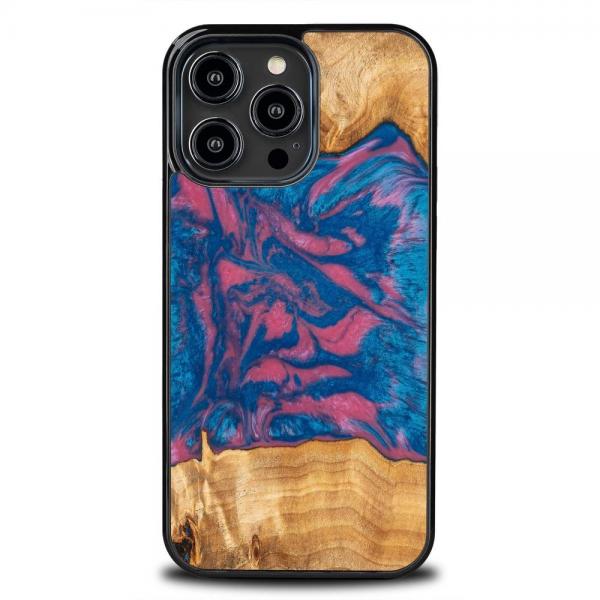 Carcasa din lemn Bewood Vegas compatibila cu iPhone 14 Pro Max Graphics