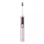 Periuta de dinti sonica cu set de capete si husa Bitvae S3, Autonomie 180 zile, 5 moduri functionare, Bluetooth, Roz 2 - lerato.ro
