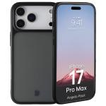 Kit protectie 2 in 1 BizonMobile, Carcasa Bizon Angelo si Folie sticla securizata Bizon Glass Edge, compatibil cu iPhone 17 Pro Max, Negru 4 - lerato.ro