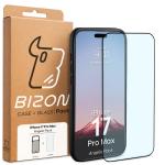 Kit protectie 2 in 1 BizonMobile, Carcasa Bizon Angelo si Folie sticla securizata Bizon Glass Edge, compatibil cu iPhone 17 Pro Max, Negru 9 - lerato.ro