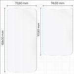 Set protectie Bizon Glass Hydrogel Pack, 1x Folie Ecran si 1x Folie Spate, compatibil cu iPhone 17 Pro Max, Transparent 3 - lerato.ro