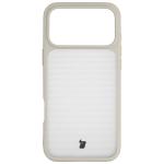 Kit protectie 2 in 1 BizonMobile, Carcasa Bizon Angelo si Folie sticla securizata Bizon Glass Edge, compatibil cu iPhone 17 Pro Max, Bej 3 - lerato.ro