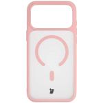 Kit protectie 2 in 1 BizonMobile, Carcasa Bizon MatteO si Folie sticla securizata Bizon Glass Edge, compatibil cu iPhone 17 Pro Max, Roz 3 - lerato.ro