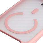 Kit protectie 2 in 1 BizonMobile, Carcasa Bizon MatteO si Folie sticla securizata Bizon Glass Edge, compatibil cu iPhone 17 Pro Max, Roz 5 - lerato.ro