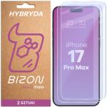 Set 2 folii sticla securizata Bizon Glass Mule compatibile cu iPhone 17 Pro Max, Transparent 4 - lerato.ro