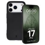 Carcasa Bizon ReLeaf compatibila cu iPhone 17 Pro, Negru 3 - lerato.ro