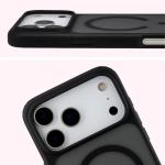 Kit protectie 2 in 1 BizonMobile, Carcasa Bizon MatteO si Folie sticla securizata Bizon Glass Edge, compatibil cu iPhone 17 Pro Max, Negru 6 - lerato.ro