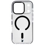 Carcasa Bizon Marco cu MagSafe compatibila cu iPhone 17 Pro, Transparent / Negru 2 - lerato.ro