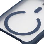 Kit protectie 2 in 1 BizonMobile, Carcasa Bizon MatteO si Folie sticla securizata Bizon Glass Edge, compatibil cu iPhone 17 Pro, Albastru 5 - lerato.ro