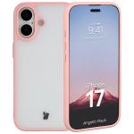 Kit protectie 2 in 1 BizonMobile, Carcasa Bizon Angelo si Folie sticla securizata Bizon Glass Edge, compatibil cu iPhone 17, Roz 4 - lerato.ro