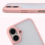 Kit protectie 2 in 1 BizonMobile, Carcasa Bizon Angelo si Folie sticla securizata Bizon Glass Edge, compatibil cu iPhone 17, Roz 5 - lerato.ro