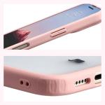 Kit protectie 2 in 1 BizonMobile, Carcasa Bizon Angelo si Folie sticla securizata Bizon Glass Edge, compatibil cu iPhone 17, Roz 6 - lerato.ro