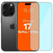 Folie sticla securizata Bizon Smart Glass compatibila cu iPhone 17 Pro / 16 Pro, Transparent
