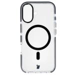 Carcasa Bizon Marco cu MagSafe compatibila cu iPhone 17, Transparent / Negru 2 - lerato.ro