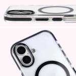 Carcasa Bizon Marco cu MagSafe compatibila cu iPhone 17, Transparent / Negru 7 - lerato.ro