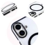 Carcasa Bizon Marco cu MagSafe compatibila cu iPhone 17, Transparent / Negru 9 - lerato.ro
