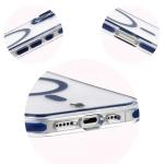 Carcasa Bizon Marco cu MagSafe compatibila cu iPhone 17, Transparent / Albastru 10 - lerato.ro