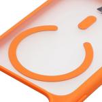 Kit protectie 2 in 1 BizonMobile, Carcasa Bizon MatteO si Folie sticla securizata Bizon Glass Edge, compatibil cu iPhone 17 Pro, Portocaliu 5 - lerato.ro