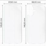 Set protectie Bizon Glass Hydrogel Pack, 1x Folie Ecran si 1x Folie Spate, compatibil cu iPhone 17, Transparent 3 - lerato.ro