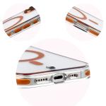 Carcasa Bizon Marco cu MagSafe compatibila cu iPhone 17, Transparent / Portocaliu 10 - lerato.ro