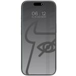 Set 2 folii sticla securizata Bizon Glass Clear Shadow Duo Privacy compatibile cu iPhone 17 Pro / 16 Pro, Negru 2 - lerato.ro