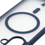 Kit protectie 2 in 1 BizonMobile, Carcasa Bizon MatteO si Folie sticla securizata Bizon Glass Edge, compatibil cu iPhone 17, Albastru 5 - lerato.ro