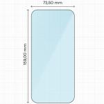 Folie sticla securizata Bizon Smart Glass compatibila cu iPhone 16 Pro Max, Transparent 3 - lerato.ro