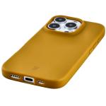 Carcasa Bizon ReLeaf compatibila cu iPhone 16 Pro, Dark Yellow 4 - lerato.ro