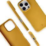 Carcasa Bizon ReLeaf compatibila cu iPhone 16 Pro, Dark Yellow 5 - lerato.ro