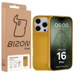 Carcasa Bizon ReLeaf compatibila cu iPhone 16 Pro, Dark Yellow 7 - lerato.ro