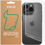 Folie protectie pentru spatele telefonului Bizon Hydrogel compatibila cu iPhone 16 Pro, Transparent 4 - lerato.ro