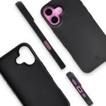 Carcasa Bizon ReLeaf compatibila cu iPhone 16, Negru 5 - lerato.ro