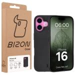 Carcasa Bizon ReLeaf compatibila cu iPhone 16, Negru 7 - lerato.ro