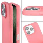 Carcasa Bizon ReLeaf compatibila cu iPhone 16 Pro, Roz 6 - lerato.ro
