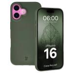 Carcasa Bizon ReLeaf compatibila cu iPhone 16, Dark Green 3 - lerato.ro