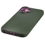 Carcasa Bizon ReLeaf compatibila cu iPhone 16, Dark Green 4 - lerato.ro