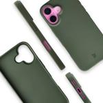 Carcasa Bizon ReLeaf compatibila cu iPhone 16, Dark Green 5 - lerato.ro