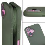 Carcasa Bizon ReLeaf compatibila cu iPhone 16, Dark Green 6 - lerato.ro