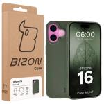 Carcasa Bizon ReLeaf compatibila cu iPhone 16, Dark Green 7 - lerato.ro