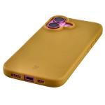 Carcasa Bizon ReLeaf compatibila cu iPhone 16, Dark Yellow 4 - lerato.ro