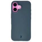 Carcasa Bizon ReLeaf compatibila cu iPhone 16, Dark Blue 2 - lerato.ro
