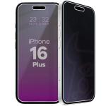 Folie sticla securizata Bizon Glass Mule Shadow Privacy compatibila cu iPhone 16 Plus, Negru 4 - lerato.ro