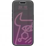 Folie sticla securizata Bizon Glass Mule Shadow Privacy compatibila cu iPhone 16 Plus, Negru 2 - lerato.ro