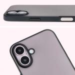 Kit protectie 2 in 1 BizonMobile, Carcasa Bizon Angelo si Folie sticla securizata Bizon Glass Edge, compatibil cu iPhone 16, Negru 5 - lerato.ro