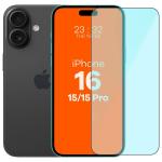 Folie sticla securizata Bizon Smart Glass compatibila cu iPhone 15 Pro / 15 / 16, Transparent 4 - lerato.ro