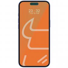 Folie sticla securizata Bizon Smart Glass compatibila cu iPhone 15 Plus / 15 Pro Max / 16 Plus, Transparent