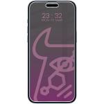 Folie sticla securizata Bizon Glass Mule Shadow Privacy compatibila cu iPhone 15 Pro Max, Negru 2 - lerato.ro