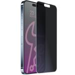 Folie sticla securizata Bizon Glass Mule Shadow Privacy compatibila cu iPhone 15 Pro Max, Negru 6 - lerato.ro
