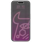 Folie sticla securizata Bizon Glass Mule Shadow Privacy compatibila cu iPhone 15 Pro, Negru 2 - lerato.ro